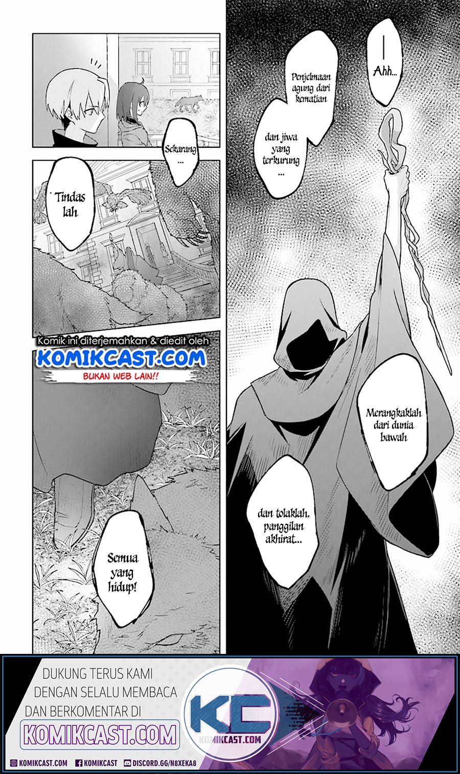 The Undead Lord of the Palace of Darkness Chapter 08 Bahasa Indonesia